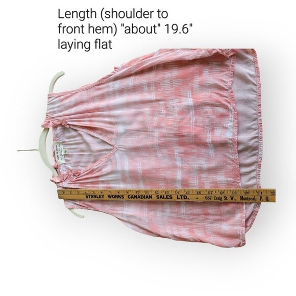 Anthropologie Cloth & Stone Pink Sleeveless Top XS - Picture 9 of 10